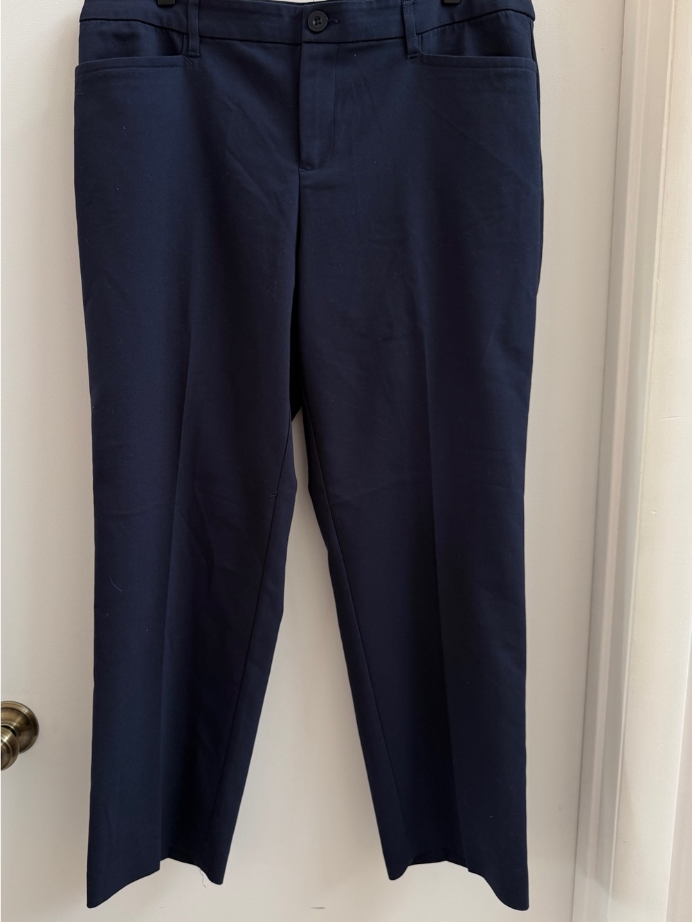Christopher & Banks Navy Slacks Size 12 Short